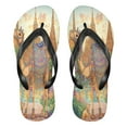 thumbnail image 1 of YAZAOOSummer Flip Flops Creatively Camel and Temple Simple Beach Sandals, 1 of 8