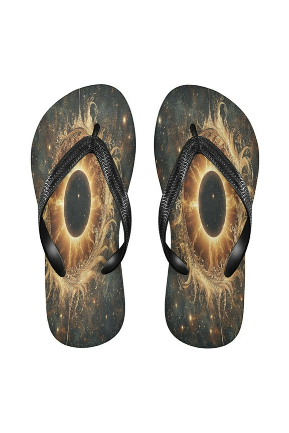 Summer Flip Flops Creatively Celestial Harmony Simple Beach Sandals