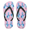 thumbnail image 1 of YAZAOOSummer Flip Flops Creatively Cheerful Bluebird Parade Simple Beach Sandals, 1 of 8