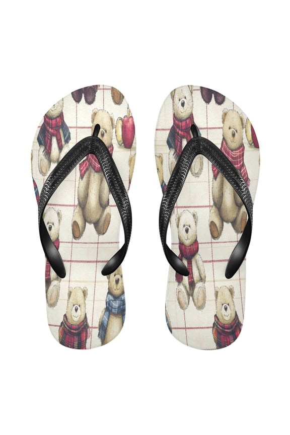Summer Flip Flops Creatively Cuddly Companions in Cozy Scarves Simple Beach Sandals