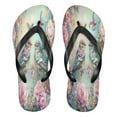 thumbnail image 1 of YAZAOOSummer Flip Flops Creatively Cute Birds Butterflies Flowers Simple Beach Sandals, 1 of 8
