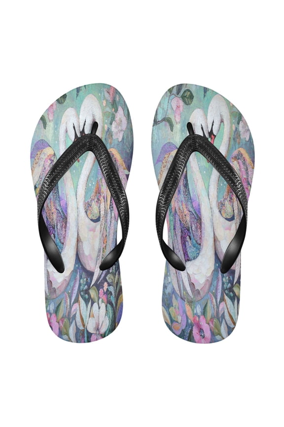 Summer Flip Flops Creatively Elegant Swans Of Spring Simple Beach Sandals