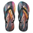 thumbnail image 1 of YAZAOOSummer Flip Flops Creatively Jellyfish Colorful Art Simple Beach Sandals, 1 of 8