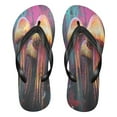 thumbnail image 1 of YAZAOOSummer Flip Flops Creatively Jellyfish Colorful Simple Beach Sandals, 1 of 8