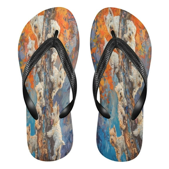 YAZAOOSummer Flip Flops Creatively Little Climbers in Autumn Simple Beach Sandals