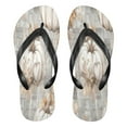 thumbnail image 1 of YAZAOOSummer Flip Flops Creatively Muted Pumpkin Embrace Simple Beach Sandals, 1 of 8
