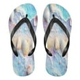 thumbnail image 1 of YAZAOOSummer Flip Flops Creatively Seashells on Sandy Beach Simple Beach Sandals, 1 of 8
