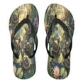 thumbnail image 1 of YAZAOOSummer Flip Flops Creatively Serene Turtle Oasis Simple Beach Sandals, 1 of 8