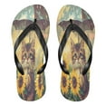 thumbnail image 1 of YAZAOOSummer Flip Flops Creatively Sunny Umbrella Paws Simple Beach Sandals, 1 of 8