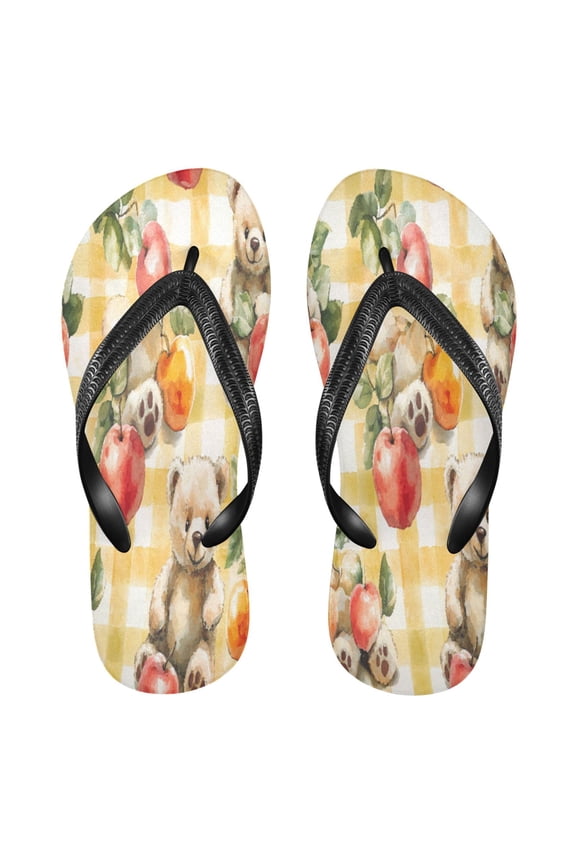 Summer Flip Flops Creatively Teddy Bears with Orchard Delights Simple Beach Sandals