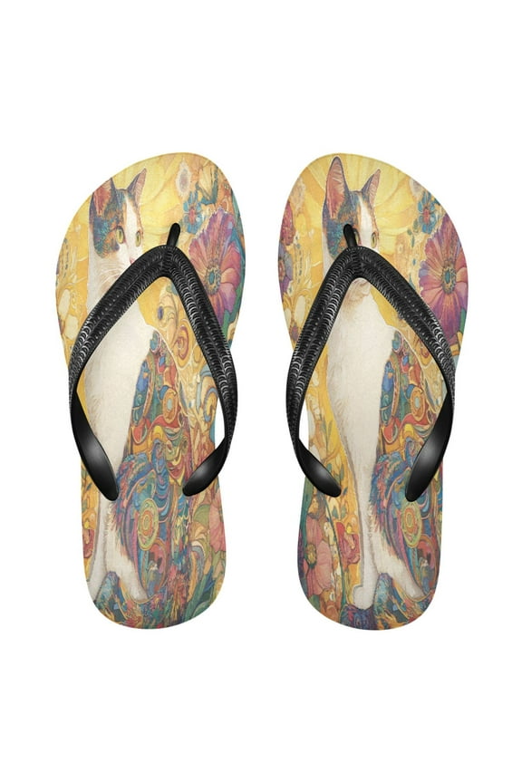 Summer Flip Flops Creatively The Colorful Cat Simple Beach Sandals