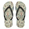 thumbnail image 1 of YAZAOOSummer Flip Flops Creatively Timeless Garden Tapestry Simple Beach Sandals, 1 of 8