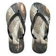 thumbnail image 1 of YAZAOOSummer Flip Flops Creatively Unicorn in Space Simple Beach Sandals, 1 of 8