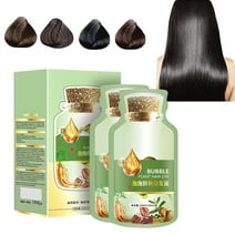YAZHEN Natural Plant Hair Dye, Lazy Bubble Hair Dye, Pure Plant Extract, Household Easy-To-Wash Hair Washing Color Cream