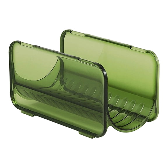 YAZHPA 1 Pack Bottle Rack, Fridge Organizer Bottle Rack, Stackable Wine Rack Plastic Bottle Holder (Green)