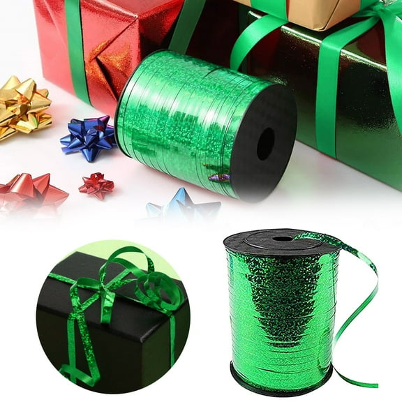 YAZHPA Balloon 500 Yards Crimped Curling Ribbon Shiny Metallic Balloon String Roll Gift Wrapping Ribbon For Party Festival Art Craft Decor Florist Flowers Decoration