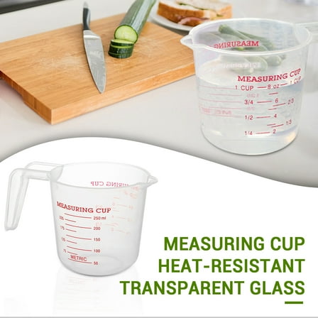 YAZHPA Bradshaw International 19864 Plastic Measuring Cup