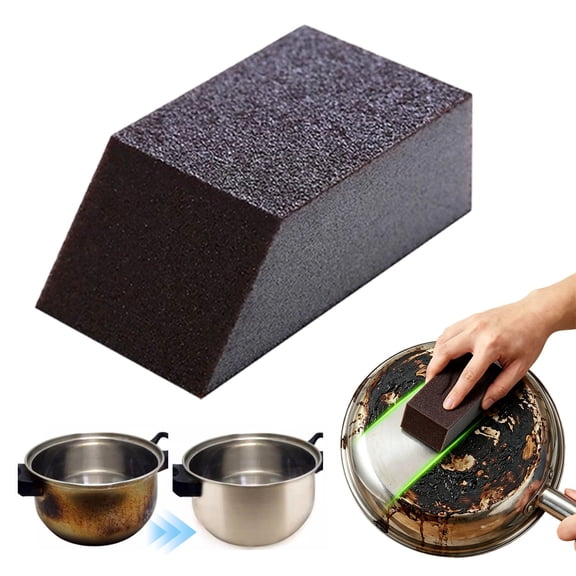 YAZHPA Cleaning Magic Erasers,Magic Emery Cleaning Sponge,Multi-Functional Eraser,for Removing Rust,Cleaning Sponge for Stubborn Stains (1PC)