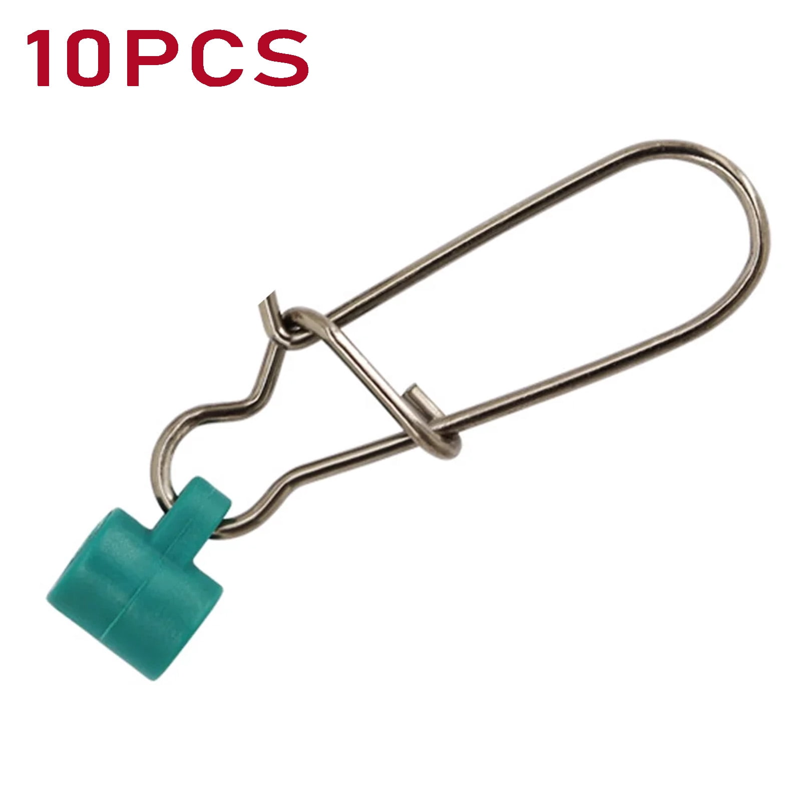 YAZHPA Fising Line Sinker Sliders with Duolock Snaps, 10pcs Heavy Duty ...
