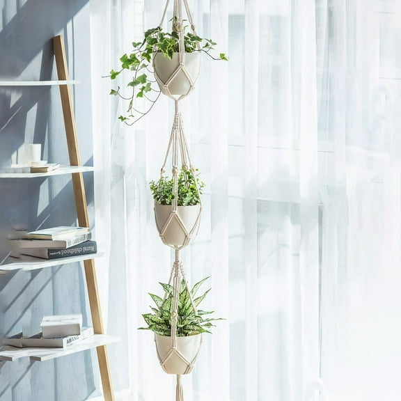 YAZHPA Hangs Macrame Hangers Hanging Basket Hanging Holder Decor