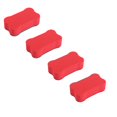 thumbnail image 1 of YAZHPA Whiteboard Eraser 4Pcs Red Small Magnetic Dry Eraser Chalkboard Cleaners Wiper for Classroom Office and Home (7 * 4cm, Little Bones), 1 of 5