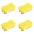 thumbnail image 1 of YAZHPA Whiteboard Eraser 4Pcs Yellow Small Magnetic Dry Eraser Chalkboard Cleaners Wiper for Classroom Office and Home (7 * 4cm, Little Bones), 1 of 5