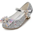 thumbnail image 1 of YAZI Girls Dress Shoes Wedding Party Heel Mary Jane Princess Flower Shoes (Toddler/Little Kid/Big Kid), 1 of 8