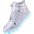 thumbnail image 1 of YAZI  Led Light Up Shoes for Kids High Top Sneakers for Boys Girls Hip-Hop Dancing Shoes for Halloween Christmas Party with USB Charging, 1 of 7