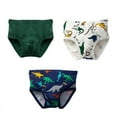 thumbnail image 1 of YAZI Little Boys' 3-Pack Cotton Briefs (Toddler/Kid), 1 of 9