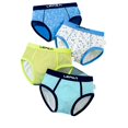 thumbnail image 1 of YAZI Little Boys Sharks Briefs Toddler Kids Truck Cars Underwear Soft Cotton Airplane Undies(Pack of 6), 1 of 9