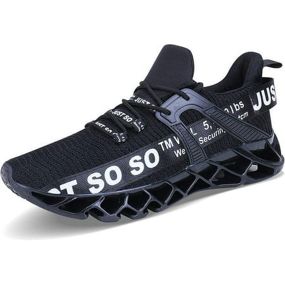 YAZI Mens Running Shoes Walking Athletic Blade Tennis Shoe