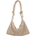 thumbnail image 1 of YAZI  Purses for Women Chic Sparkly Evening Handbag  Shiny Silver Clutch Purse for Party Club Wedding, 1 of 10