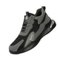 thumbnail image 1 of YAZI  Steel Toe Shoes for Men Women,Comfortable Safety Shoes Breathable Indestructible Shoes Lightweight Work Shoes, 1 of 16
