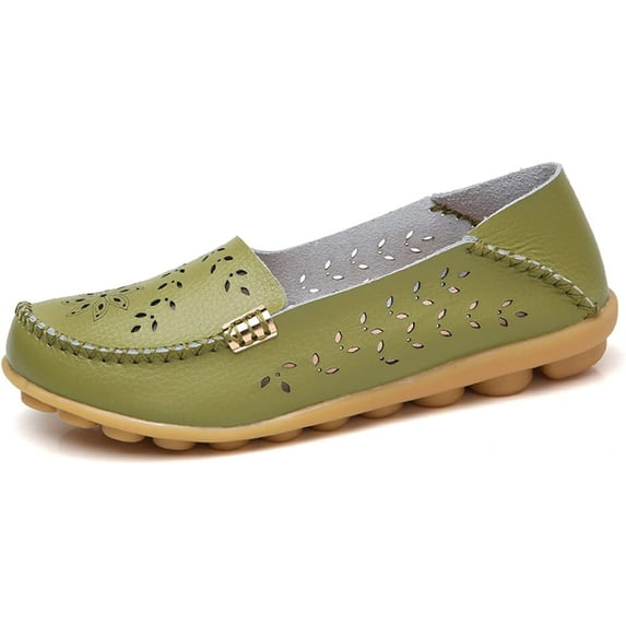 YAZI Women's Comfort Walking Boat Shoe