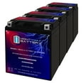 thumbnail image 1 of YB12A-A 12V 12AH Replacement Battery compatible with Motocross YB12A-A - 4 Pack, 1 of 13