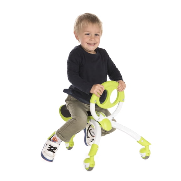 YBIKE Pewi Elite Bike Walking Ride On Toy, Light Green (YPIW6)