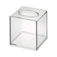 thumbnail image 1 of YBM Home Acrylic Clear Tissue Holder for Home Office, Bathroom, 1 of 6