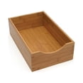 thumbnail image 1 of YBM Home Bamboo Drawer Organizer Storage Box for Spices and Kitchen Items, Lingerie, Small Tools, and Gadgets, 330, 1 of 8