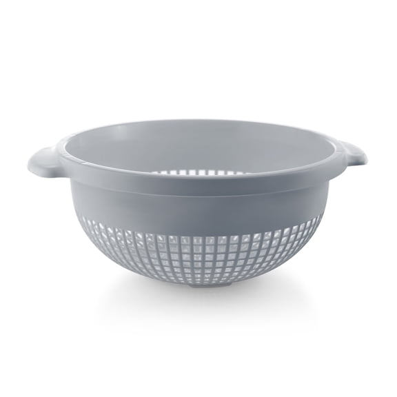 YBM Home Deep Plastic Colander for Washing and Draining Pasta, 11.5 inch
