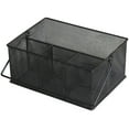 thumbnail image 1 of YBM Home Mesh Utensil Caddy, Napkin Holder, 1 of 6