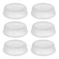 thumbnail image 1 of YBM Home Microwave Splatter Cover Keeps Your Microwave Spotless During Food Heating, 3.25x11x10, White, 1 of 3