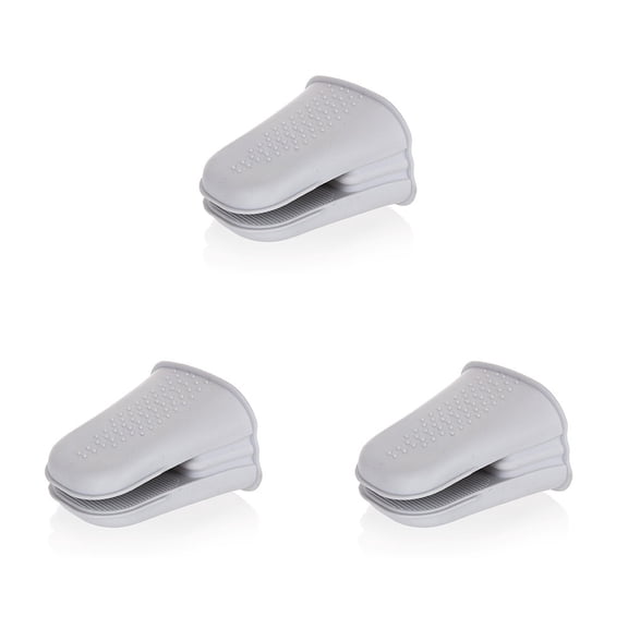 YBM Home Mini Silicone Mitt Potholder for Kitchen Cooking and Baking, Heat Resistant Oven Gloves Help Grip Hot Pots Safely, 1203vc-3