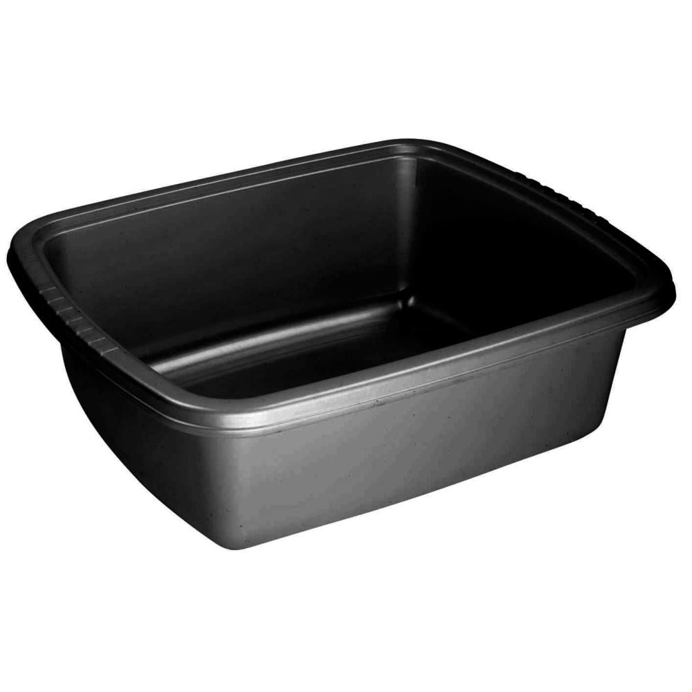 YBM Home Plastic Dish Pan Basin Ba430 Black Walmart amazon-hiceeden-3-pack-ceramic-baking-dishes-porcelain-casserole