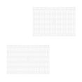 thumbnail image 1 of YBM Home Refrigerator Pad Mat for Shelves, Washable Fridge Mats Liners Can Be Cut, Multifunctional for Drawer and Table Placemats, 13x20 Inch Pack of 2, 1 of 1