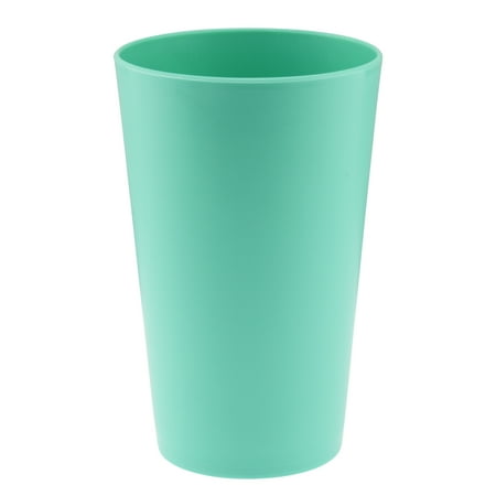 YBM Home Reusable Plastic Cups 10 oz, Unbreakable Drinkware Dishwasher Safe, Green