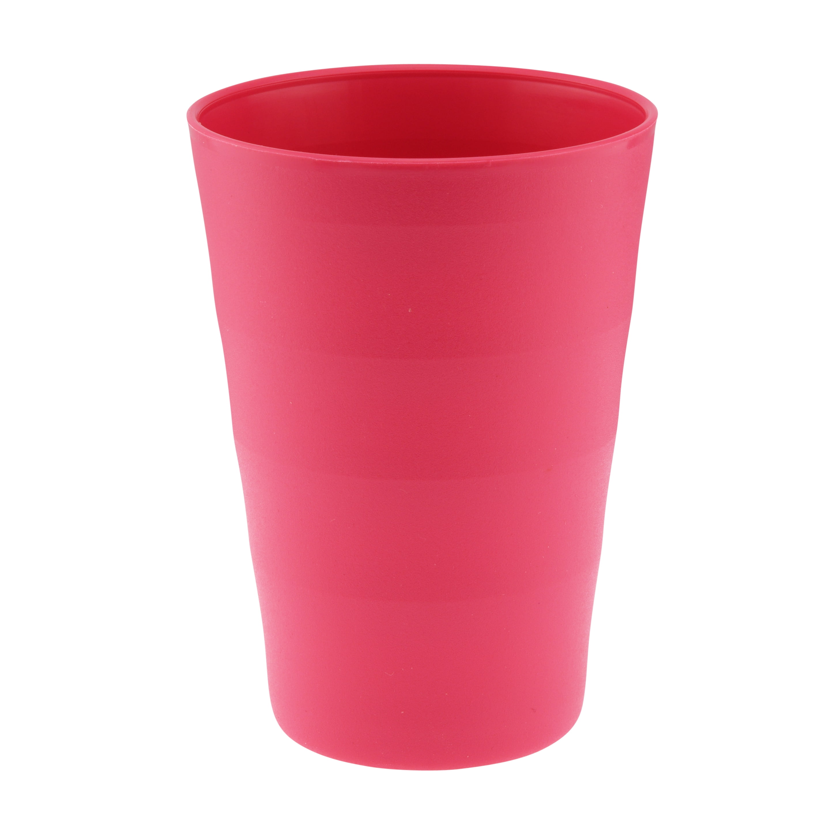 YBM Home Reusable Plastic Cups 12 oz, Unbreakable Drinkware Dishwasher  Safe, Pink - Walmart.com