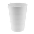 thumbnail image 1 of YBM Home Reusable Plastic Cups 18 oz, Unbreakable Drinkware Dishwasher Safe, White, 1 of 1