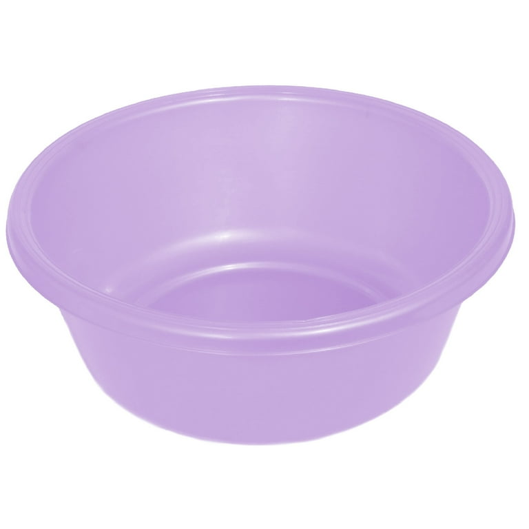 YBM Home Round Dish Wash Basin Dishpan for Washing Dishes Plastic