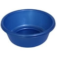 thumbnail image 1 of YBM Home Round Dish Wash Basin Dishpan for Washing Dishes, Plastic Portable Dish Tub Design for Camping and Multipurpose for Face Cleansing,1151-blue, 1 of 1