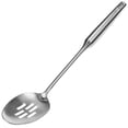 thumbnail image 1 of YBM Home Slotted Spoon - Seamless One-Piece Cooking Spoon Quickly Extract Food from Hot Water,Silver, 1 of 5